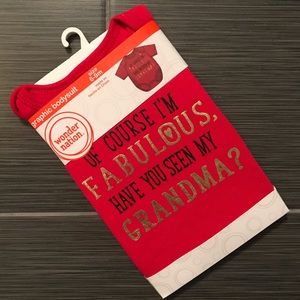 Wonder Nation Grandma Bodysuit